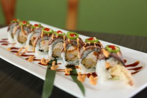 Izumi Sushi and Grill features creative sushi rolls for every taste